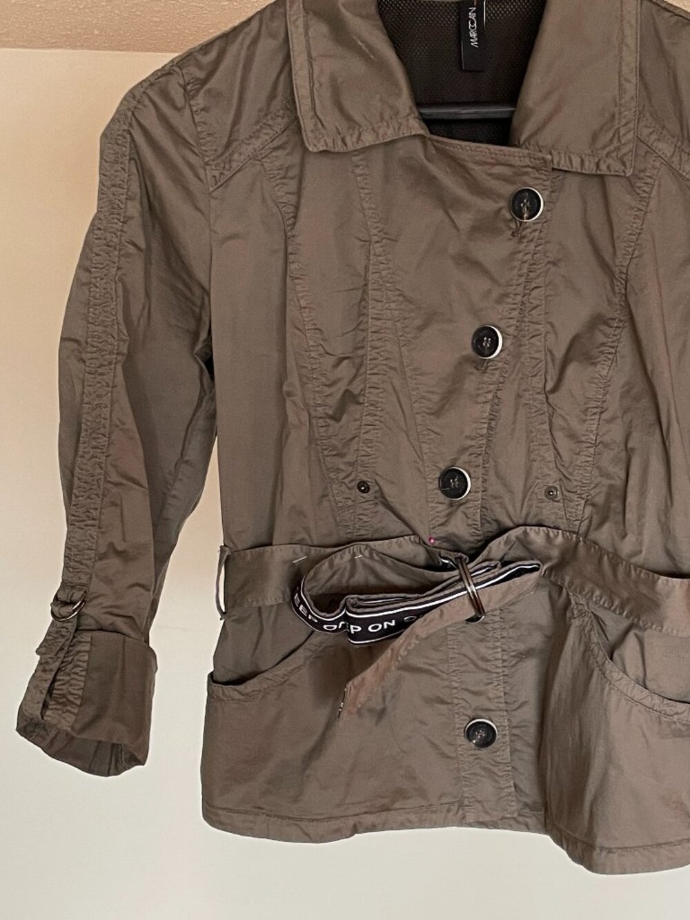 Marc Cain ruched sleeve jacket